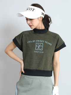 SY32 by SWEET YEARS] SYG JQ INTERLOCK S/S PULLOVER - SY 32 by 