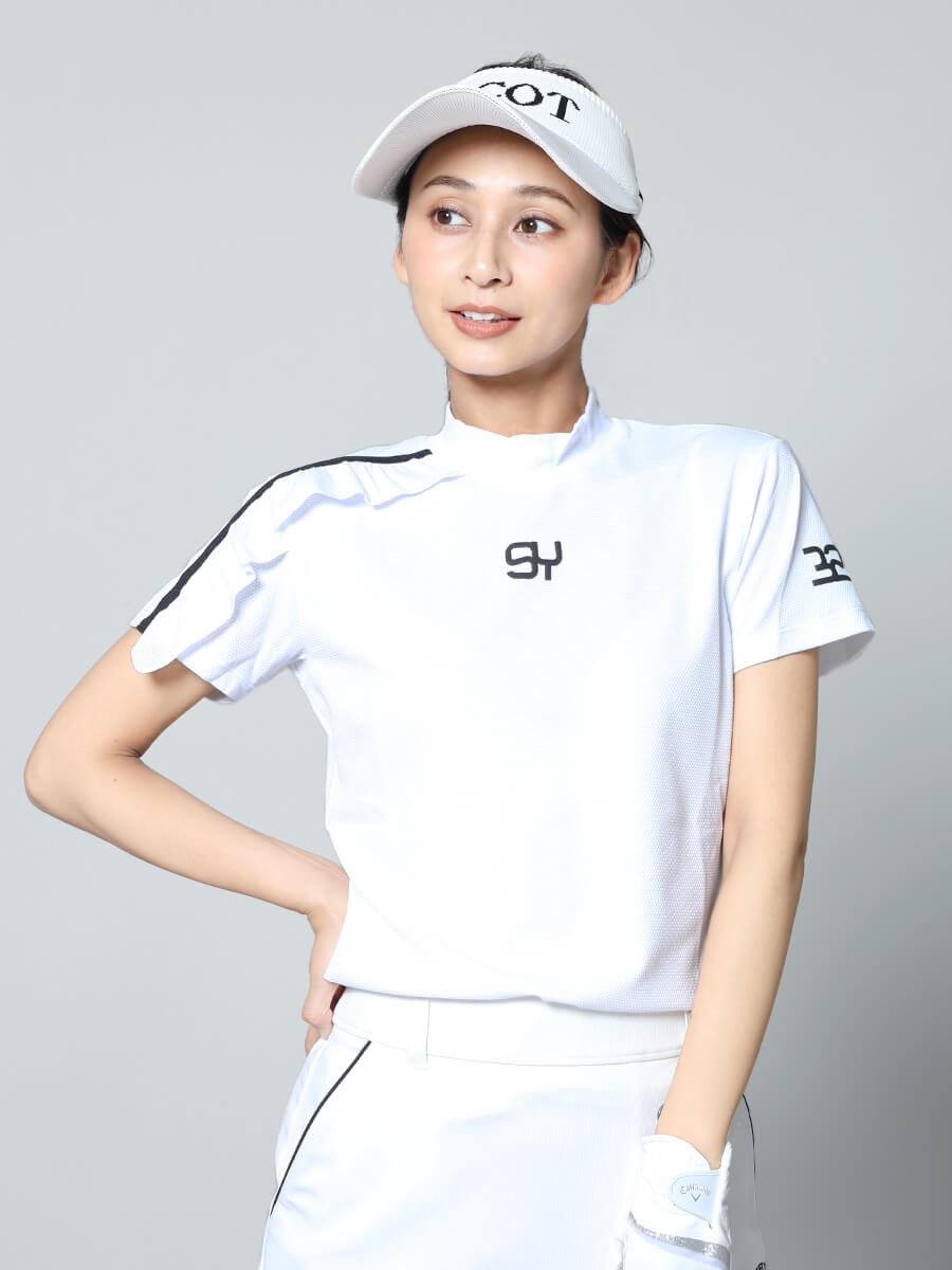 [SY32 by SWEET YEARS]　CARVICO RENEW WAVE FRILL MOCK YAMADAYA STORE