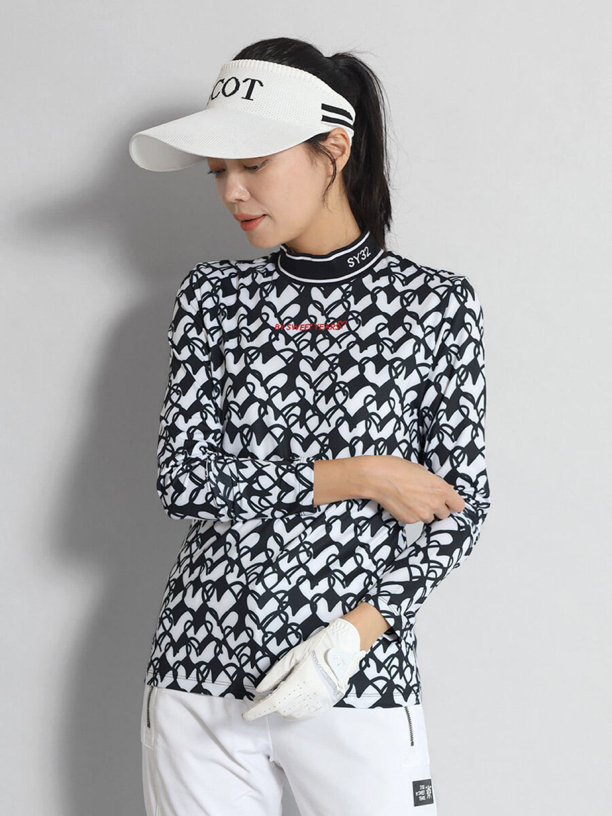 SY32 by SWEET YEARS 5ポケットストレッチパンツ 6ap SY32 by SWEET