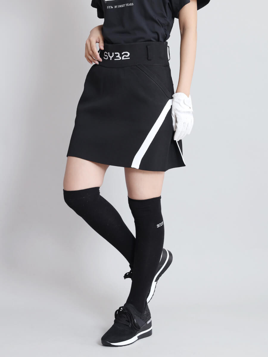 [SY32 by SWEET YEARS]　SUMMER KNIT PLEATS SKIRT YAMADAYA STORE