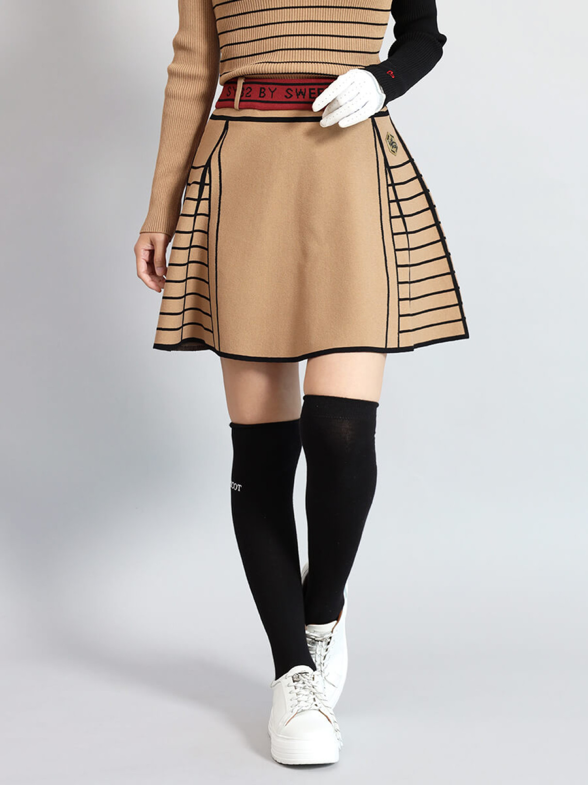 30%OFF】SYG LOGO KNITTING SPRING SKIRT｜WOMEN'S - 【公式