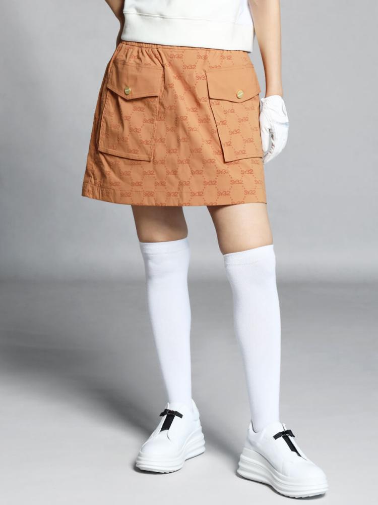 SYG FLOCKY STRETCH SKIRT - SY 32 by SWEET YEARS - SCOTCLUB