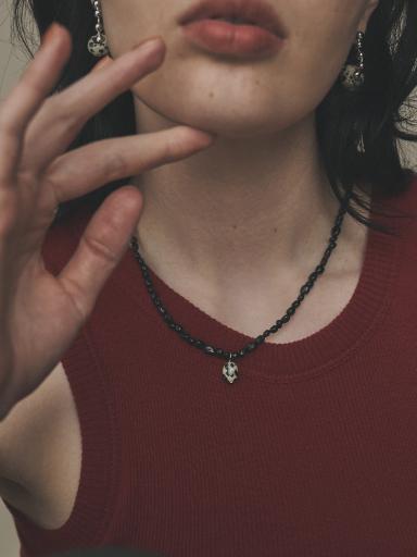 UNBEIGE カラビナ アンベイジ ヤマダヤ ネックレス ブレスレット パール カラビナネックレス - UNBEIGE - UNBEIGE｜YAMADAYA STORE