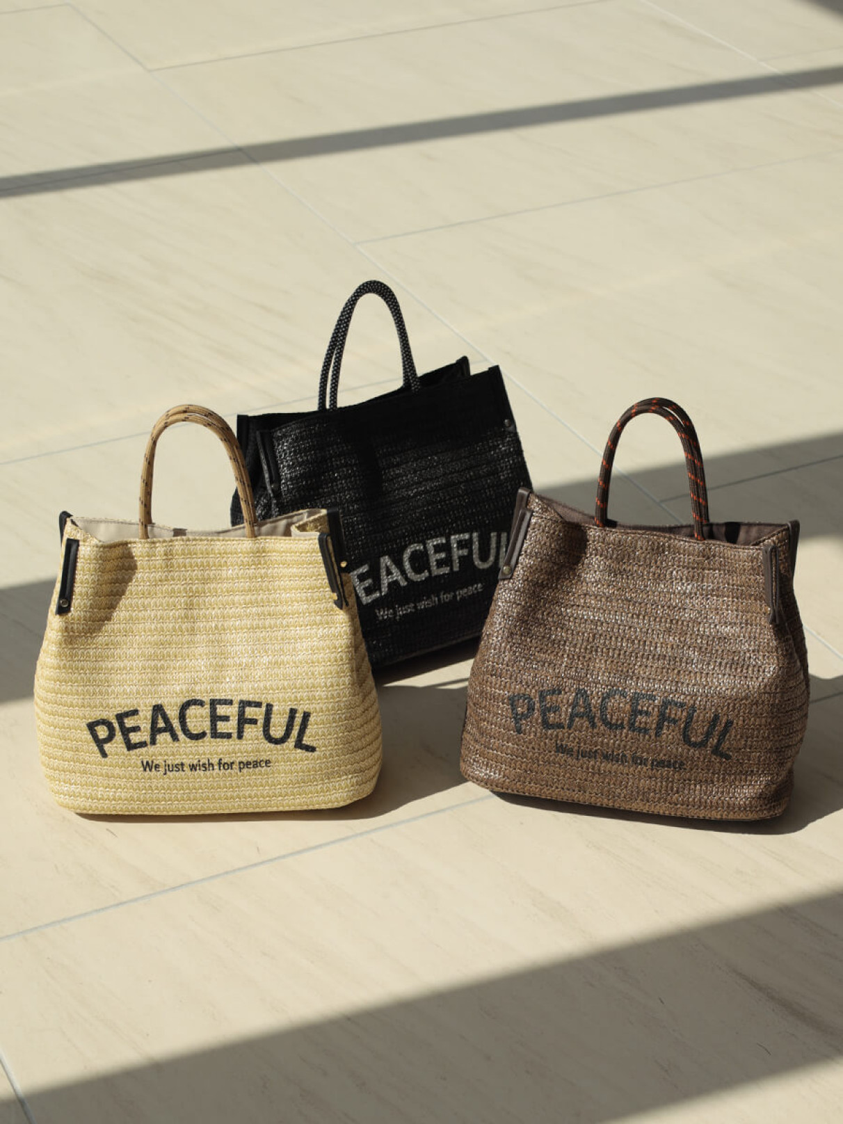 PEACEFULサマートートバッグ - PECHINCHAR - nouer｜YAMADAYA STORE