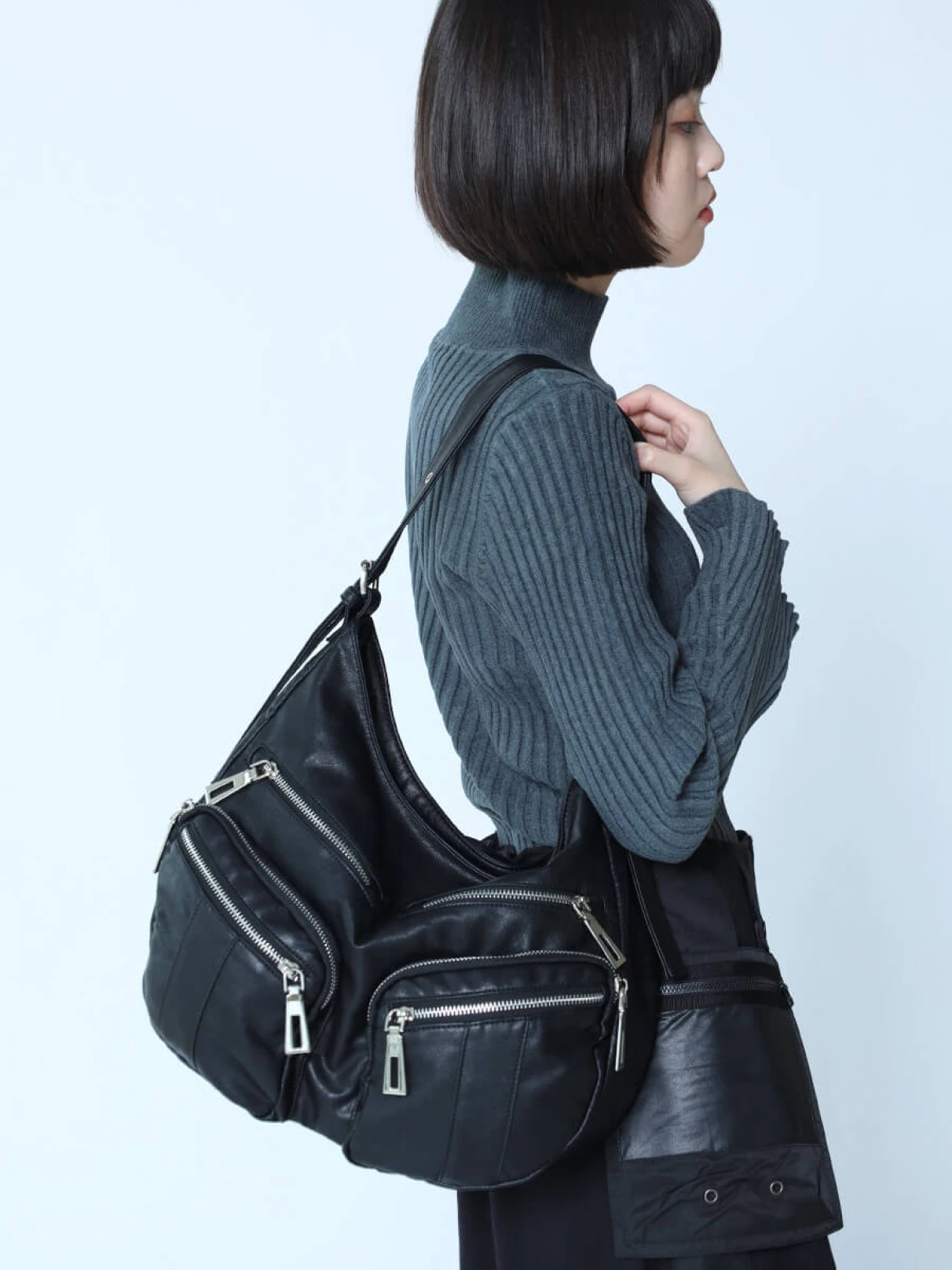YAMADAYA nouer グリーン ショルダーバッグ 未使用品 10_xl.webp