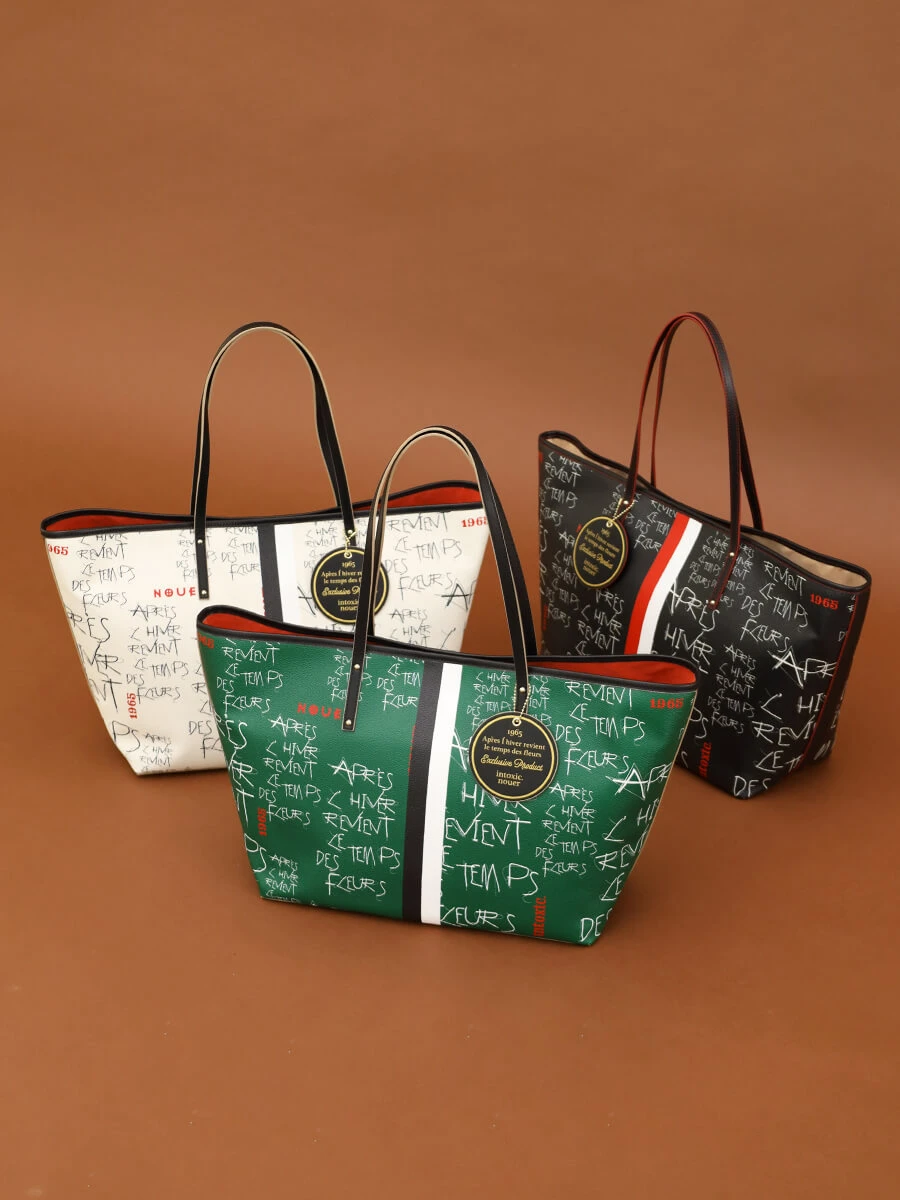 最終価格】美品Intoxic. × nouer レザー ショルダー トートバッグ Intoxic. × nouer レザー ショルダートートバッグ