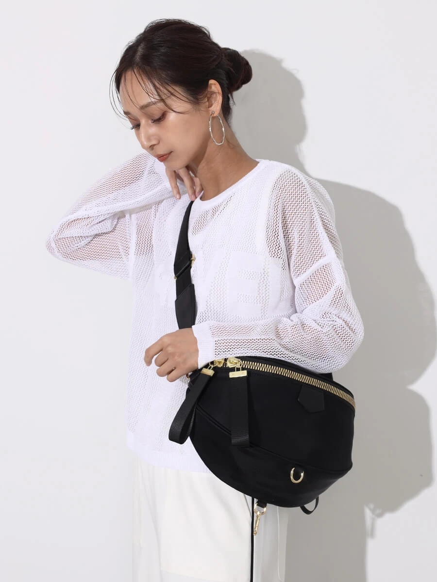 ☆ ヌエール PECHINCHAR メタルファスナーショルダーバッグ 新品☆ メタルファスナーショルダーバッグ - PECHINCHAR - nouer