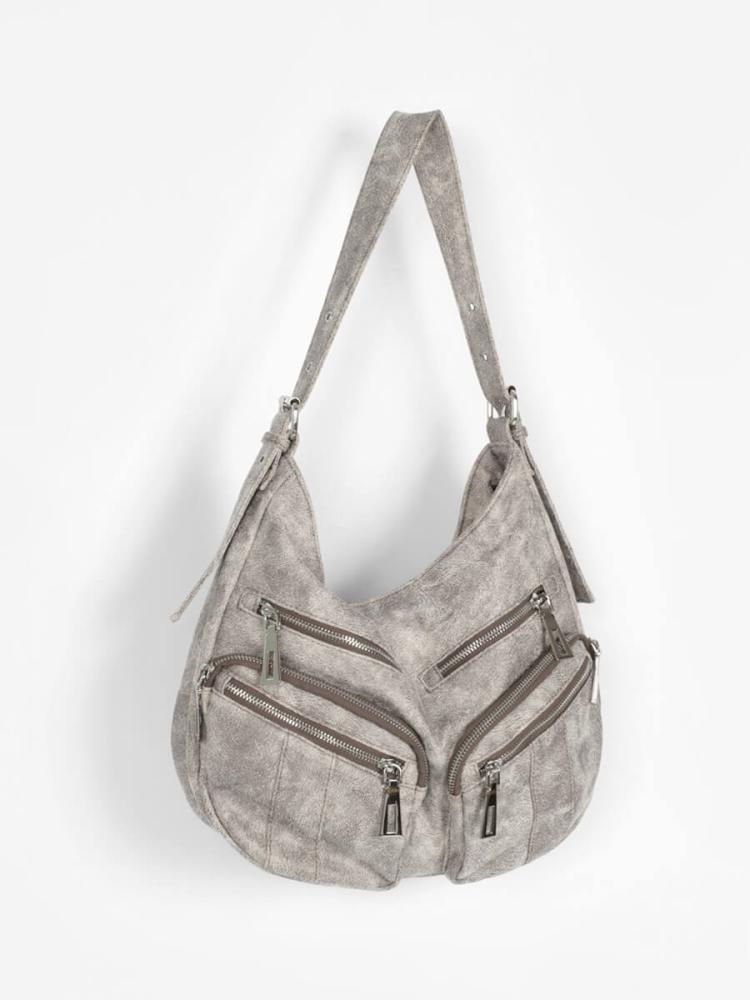【美品】nouer メタリックレザーチェーンハンドルバッグ メタリック 牛革 ショルダーバッグ マルチポーチ | 合同会社