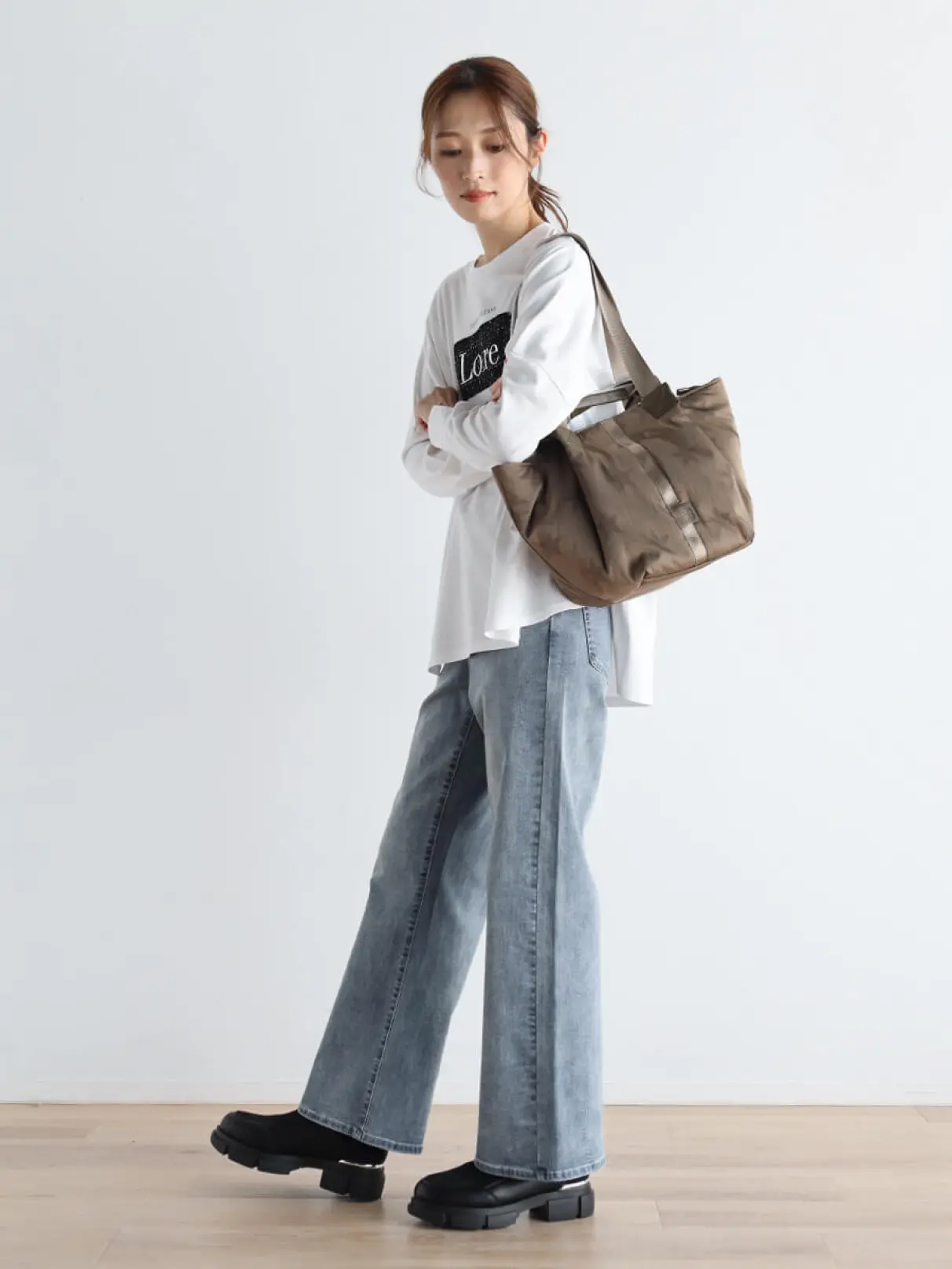 スタープリント2wayハンドルトート - nouer - nouer｜YAMADAYA STORE