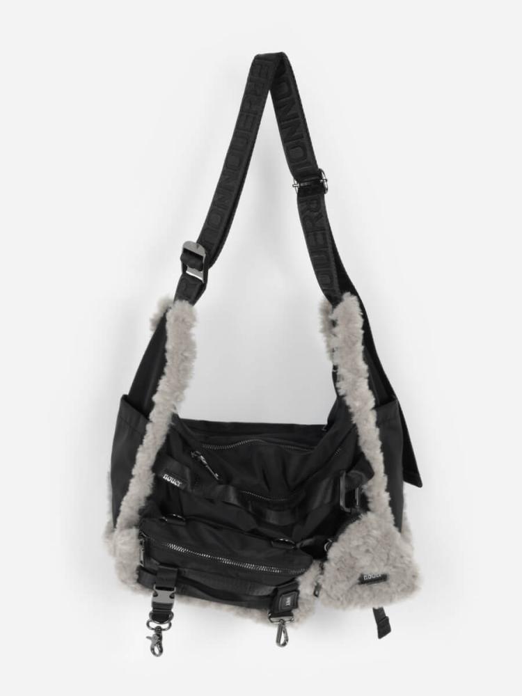 お値下げ！nouer スコットクラブショルダーバック　ブラックYAMADAYA お値下げ！nouer スコットクラブショルダーバック ブラックYAMADAYA