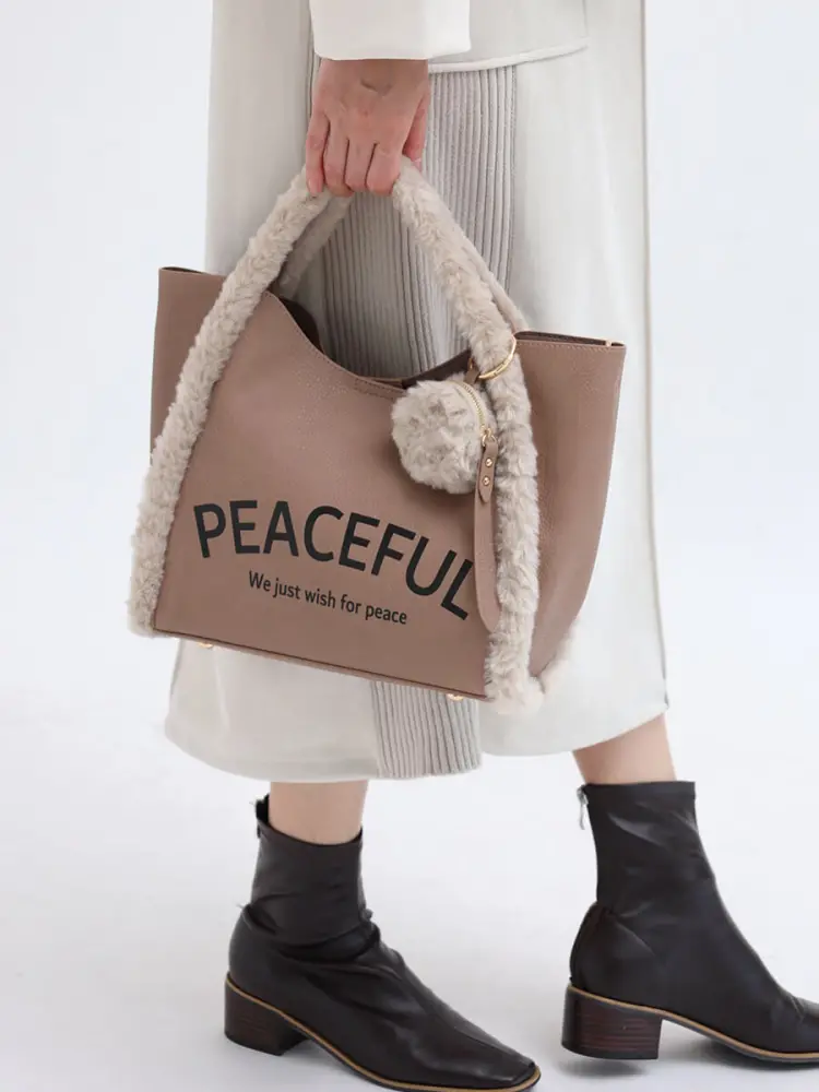 PEACEFULミニトートバッグ - PECHINCHAR - nouer｜YAMADAYA STORE