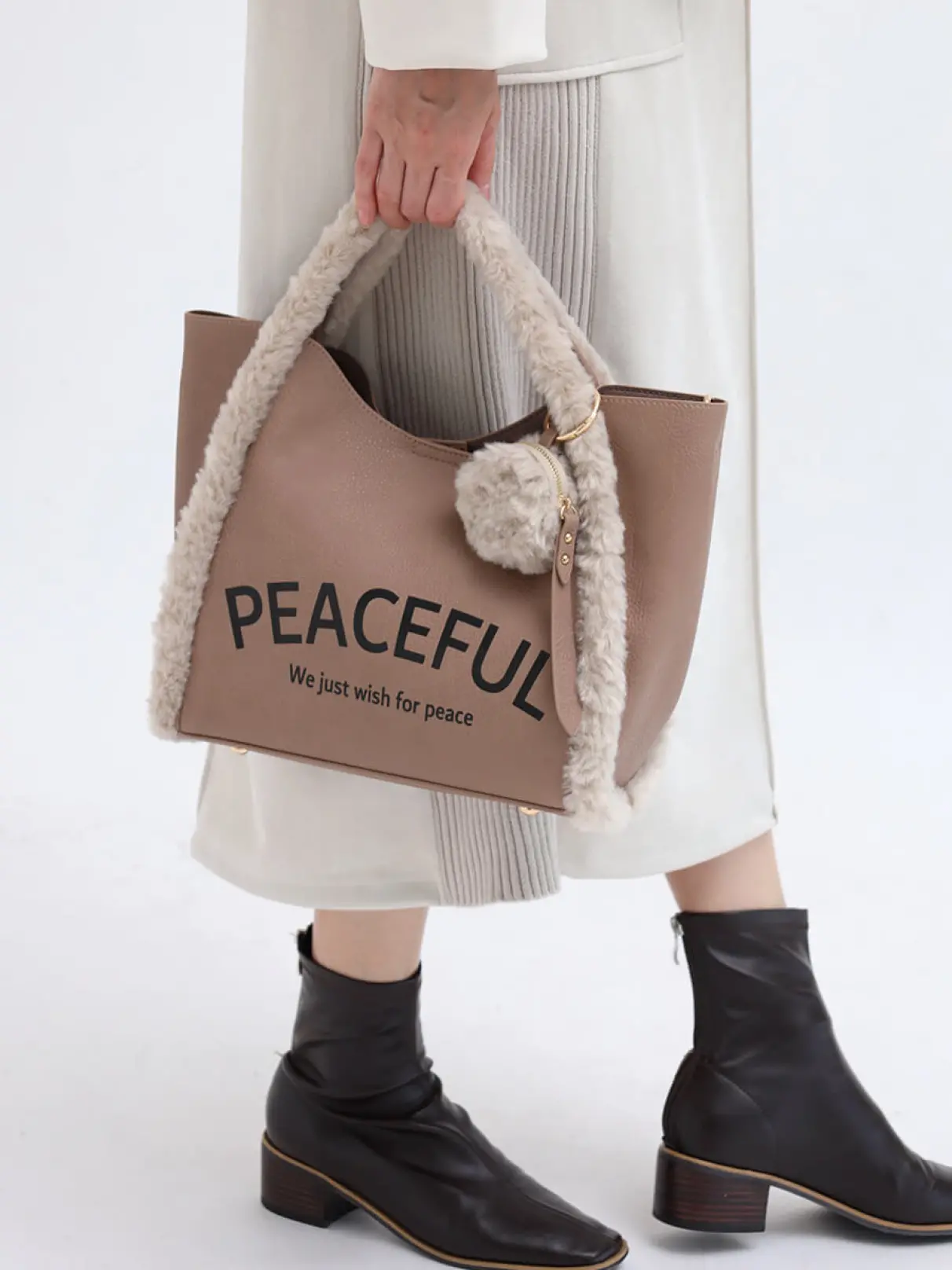 PEACEFULミニトートバッグ - PECHINCHAR - nouer｜YAMADAYA STORE