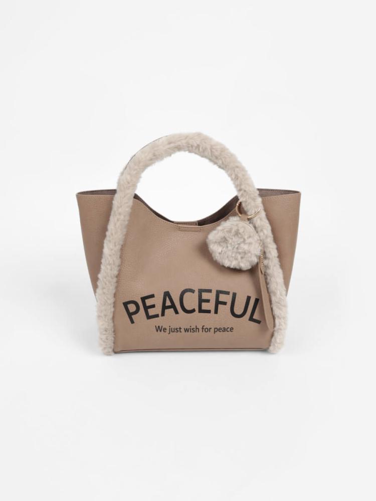 PEACEFULミニトートバッグ - PECHINCHAR - nouer｜YAMADAYA STORE