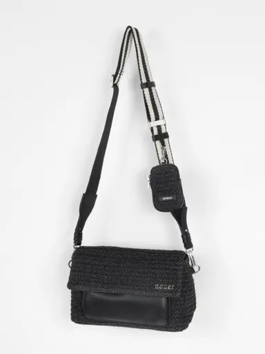 雑材ボトムエンボスロゴバッグ - nouer - nouer｜YAMADAYA STORE