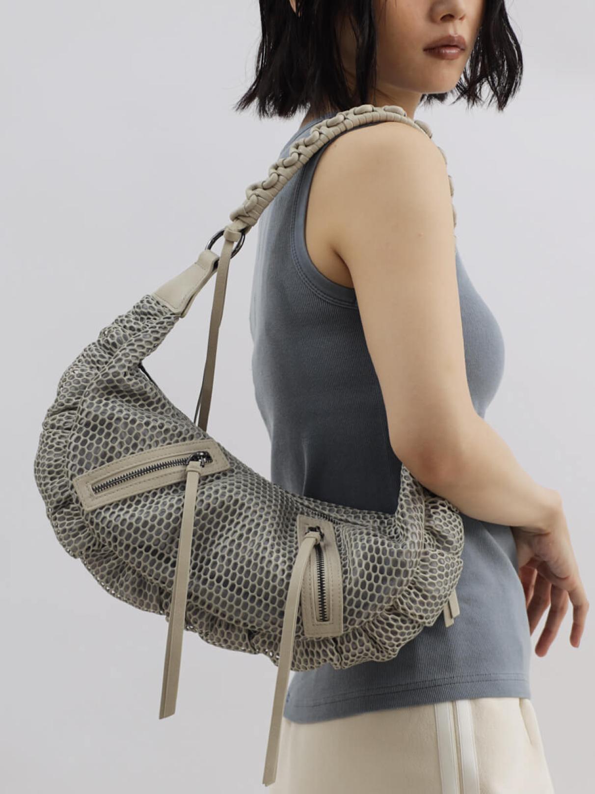 H13)) 新品★YAMADAYA nouer ボディバッグ メッシュムーンバッグ - nouer - nouer｜YAMADAYA STORE