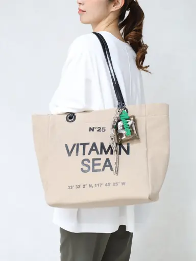 VITAMIN「SEA」トートバッグ - nouer - nouer｜YAMADAYA STORE