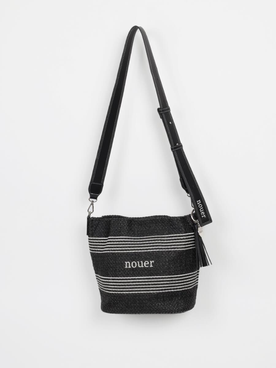 雑材バケツ型ショルダーバッグ - nouer - nouer｜YAMADAYA STORE