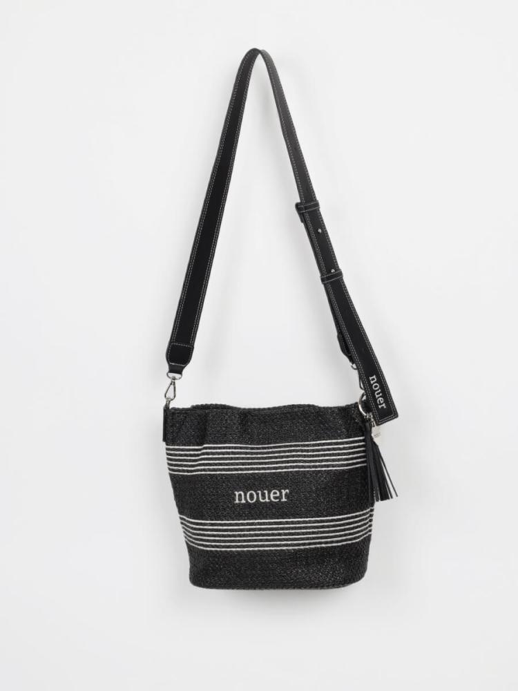 雑材バケツ型ショルダーバッグ - nouer - nouer｜YAMADAYA STORE
