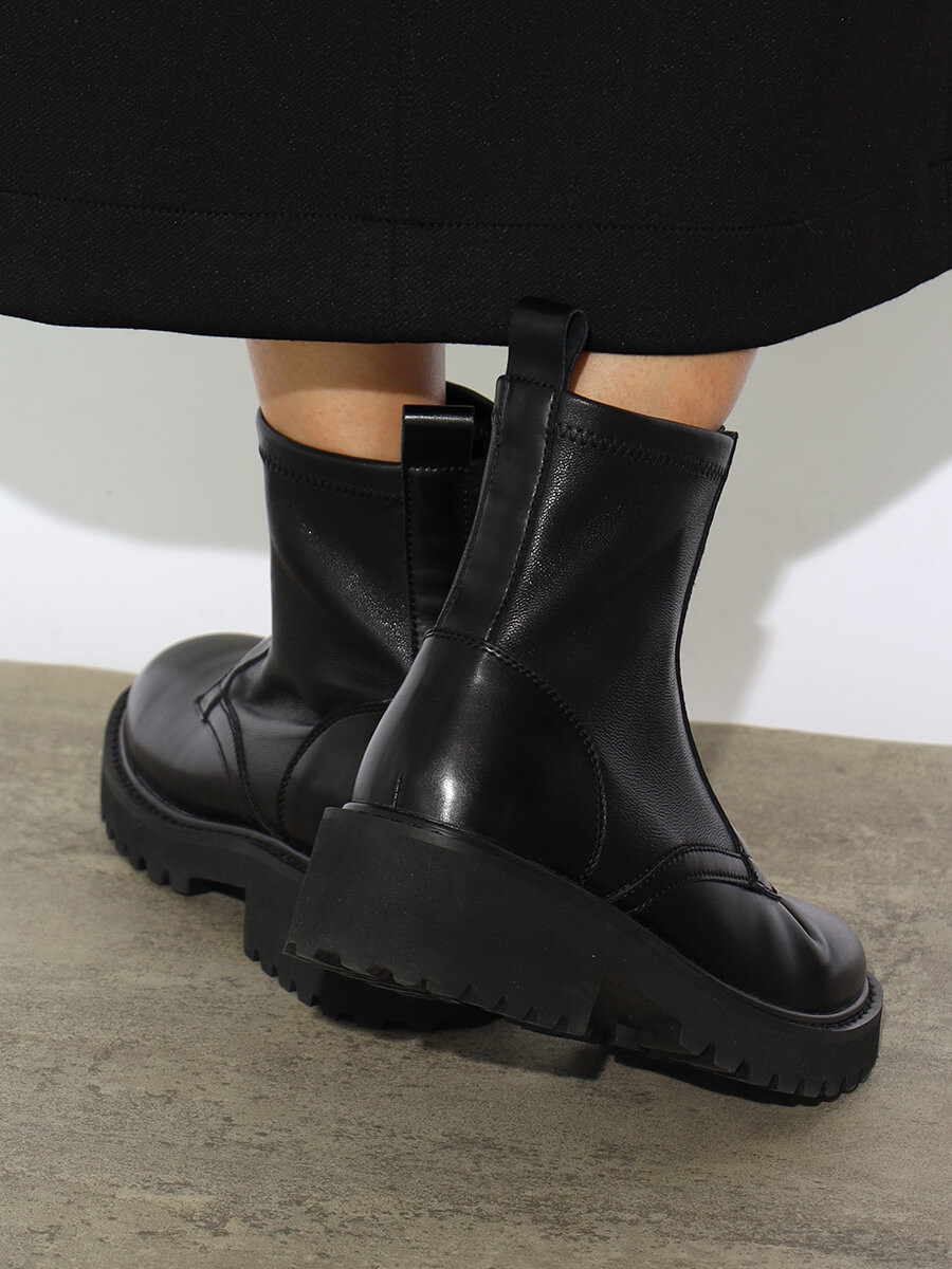 センタージップレザーブーツ - PECHINCHAR - nouer｜YAMADAYA STORE