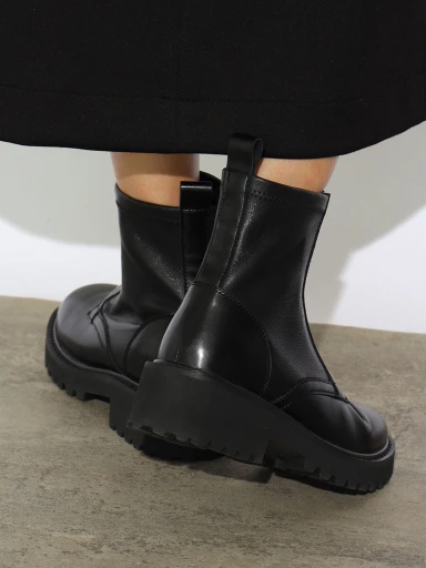 センタージップレザーブーツ - PECHINCHAR - nouer｜YAMADAYA STORE