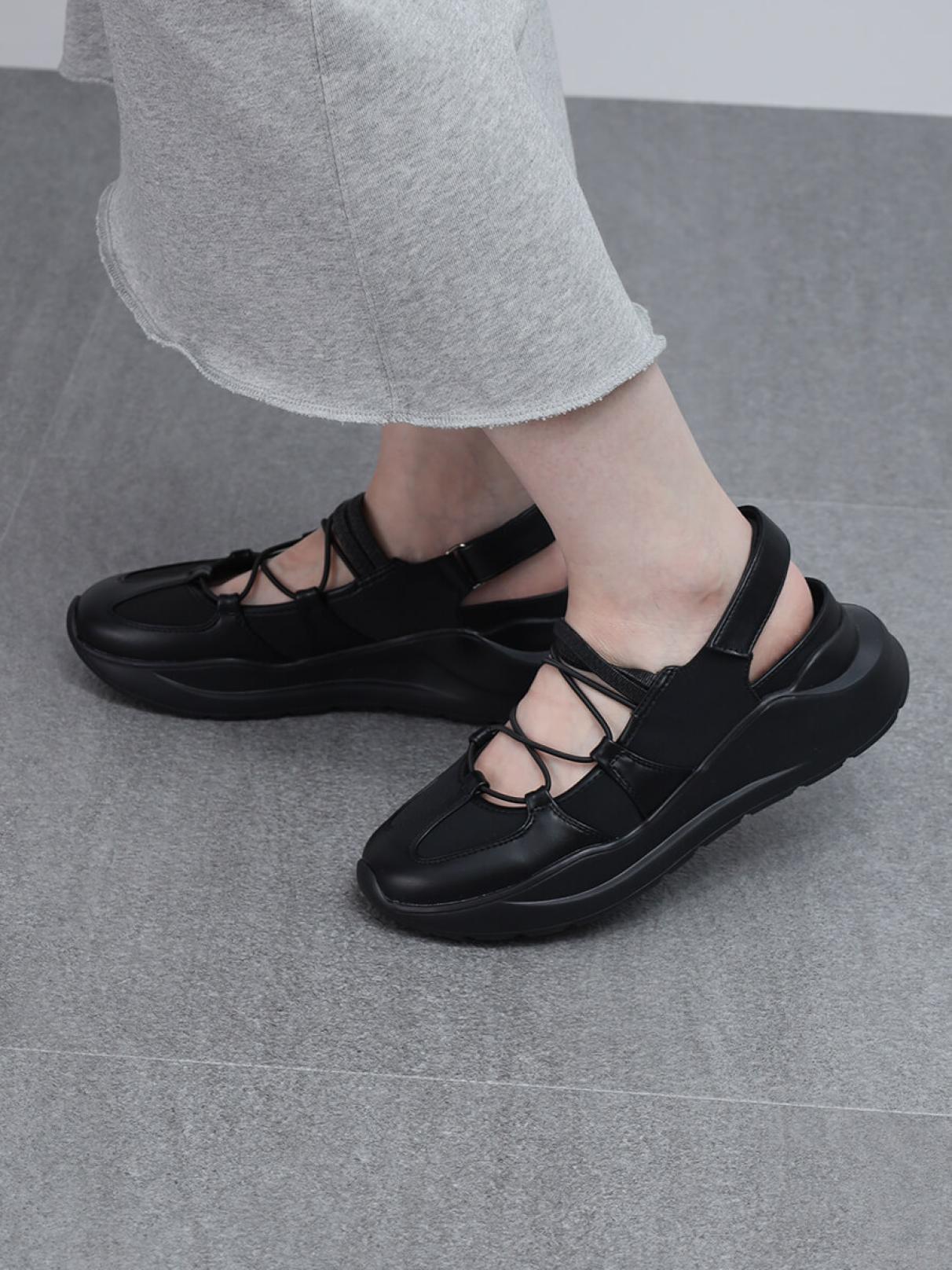 厚底サンダルスニーカー - nouer - nouer｜YAMADAYA STORE