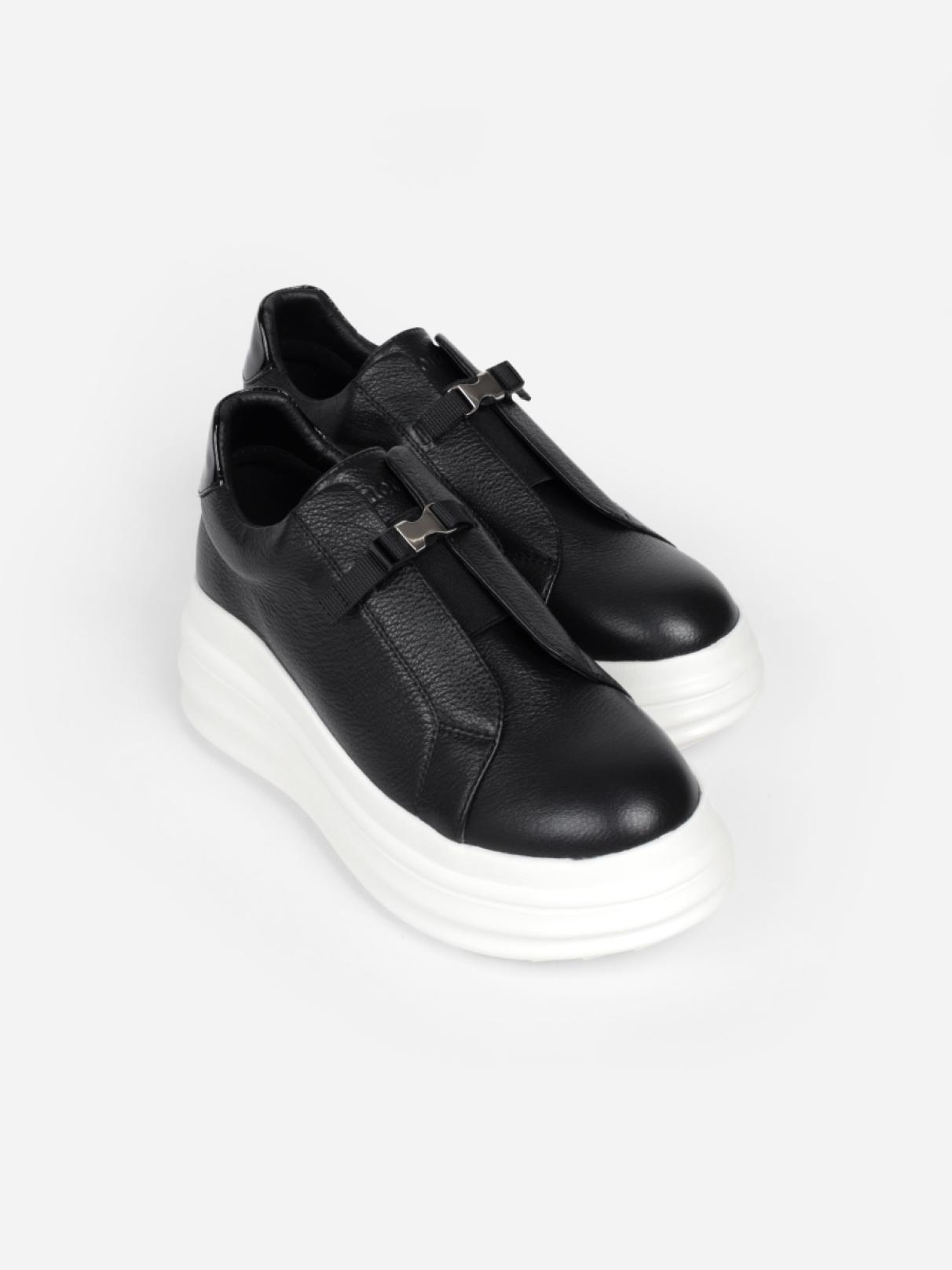 厚底レザースリッポンスニーカー - nouer - nouer｜YAMADAYA STORE