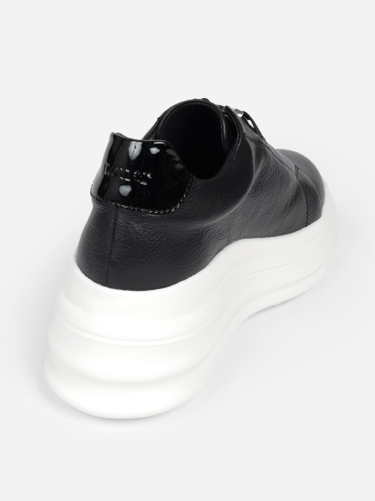厚底レザースリッポンスニーカー - nouer - nouer｜YAMADAYA STORE