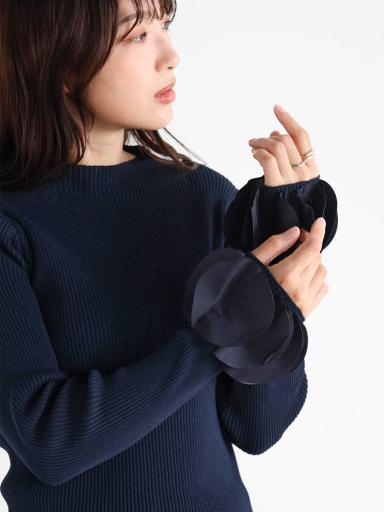 Vin NAVYxニット/セーター