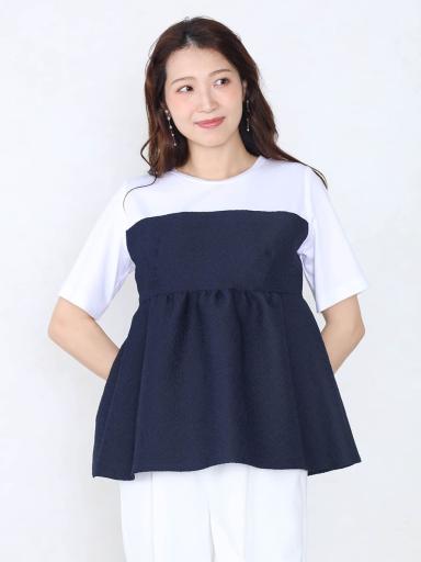 Vin NAVYxTシャツ/カットソー