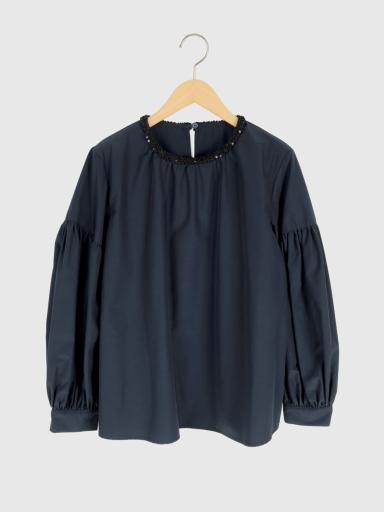 Vin NAVYxシャツ/ブラウス