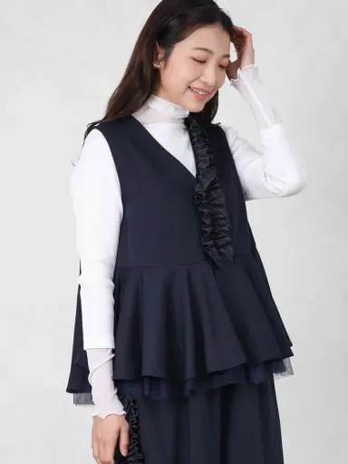 Vin NAVYのベスト/ジレの商品一覧｜ファッション通販のYAMADAYA STORE