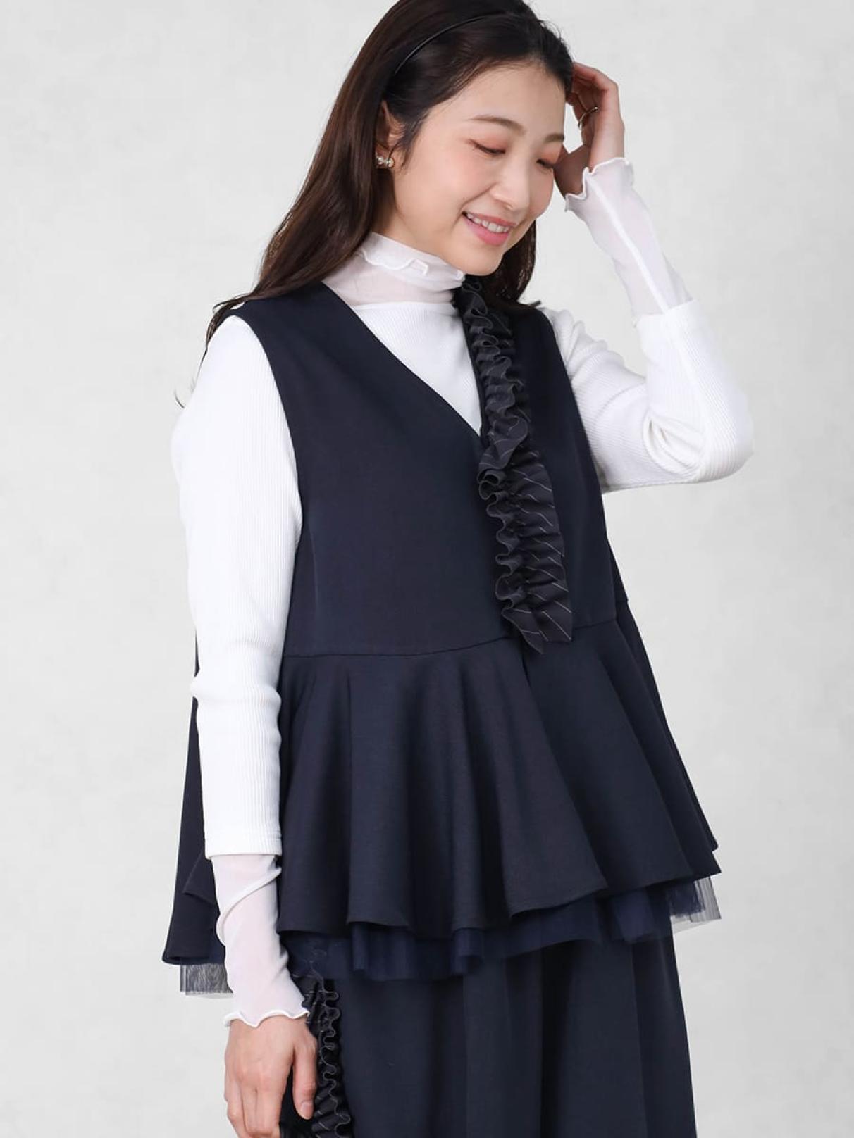 Vin NAVYのベスト/ジレの商品一覧｜ファッション通販のYAMADAYA STORE