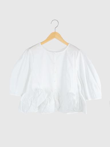 Vin NAVYxシャツ/ブラウス