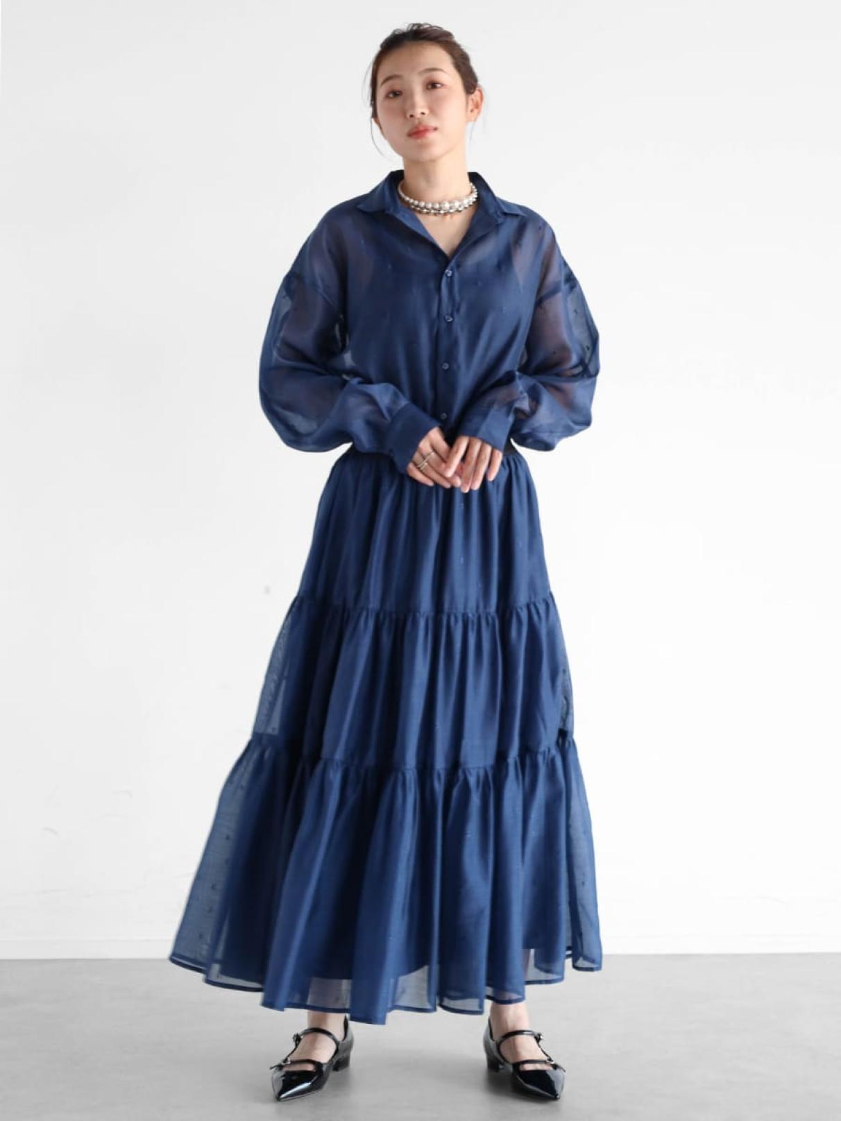 Vin NAVYのスカートの商品一覧｜ファッション通販のYAMADAYA STORE