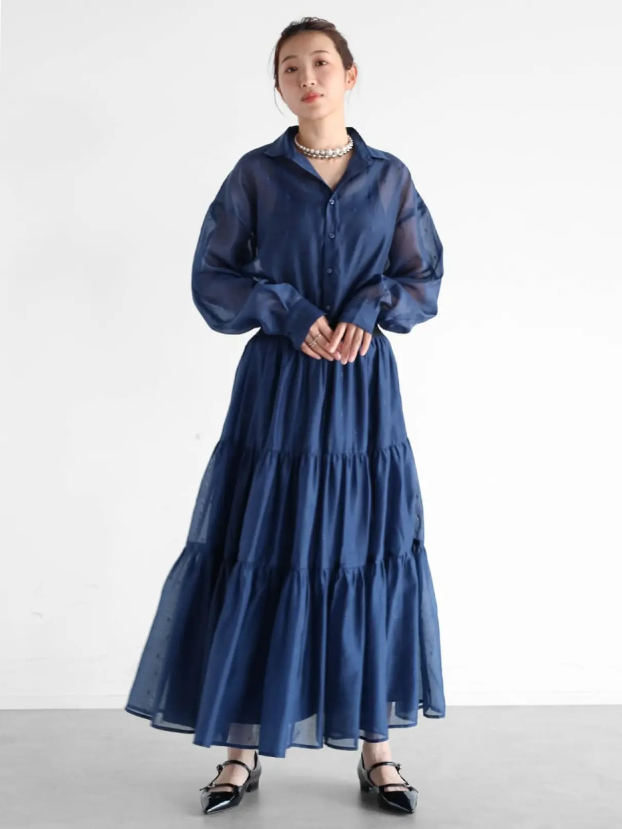Vin NAVYのスカートの商品一覧｜ファッション通販のYAMADAYA STORE