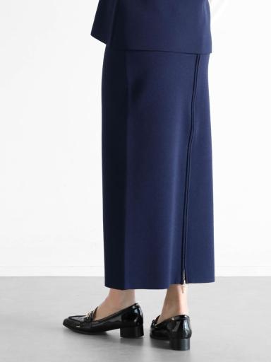 Vin NAVYxニットスカート