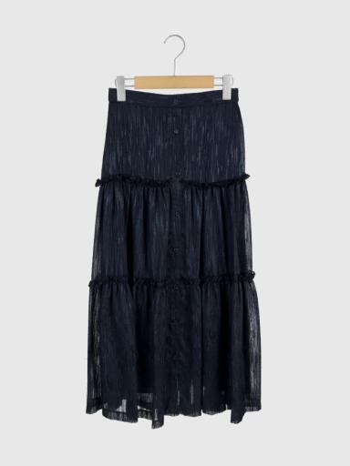 Vin NAVYxロングスカート