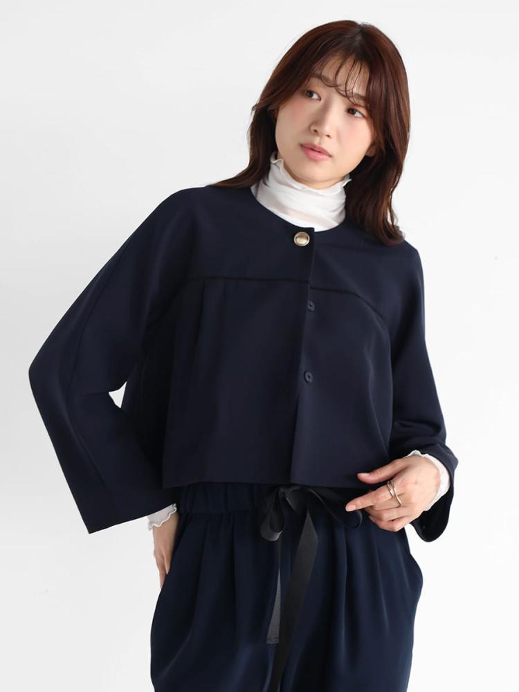 ヤマダヤ SCOT CLUB ブラック ブルゾン 新品未使用 定価19800円 ヤマダヤ SCOT CLUB ブラック ブルゾン 新品未使用 定価19800円
