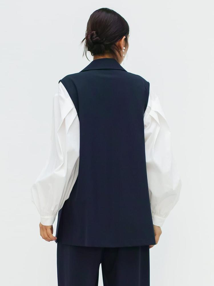 Vin NAVYのベスト/ジレの商品一覧｜ファッション通販のYAMADAYA STORE