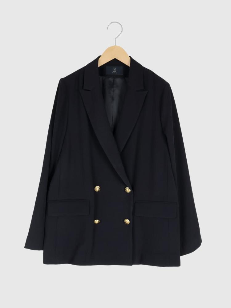 金釦ダブルテーラードジャケット - Vin NAVY - Vin｜YAMADAYA STORE