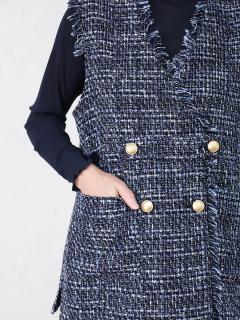 Vin NAVYのベスト/ジレの商品一覧｜ファッション通販のYAMADAYA STORE