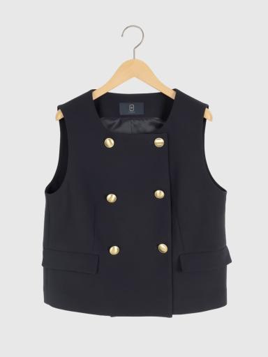 Vin NAVYxベスト/ジレ