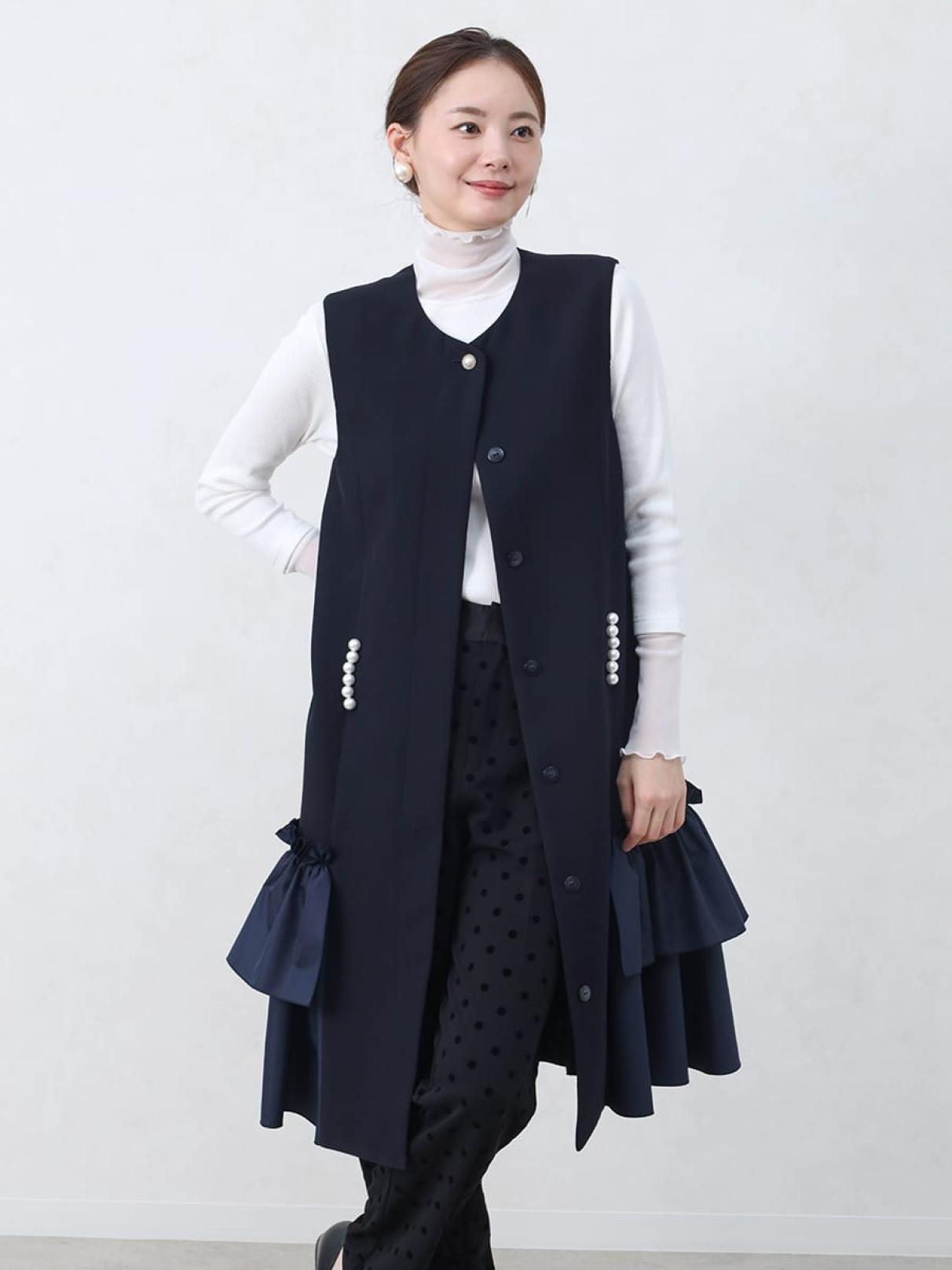 Vin NAVYのベスト/ジレの商品一覧｜ファッション通販のYAMADAYA STORE