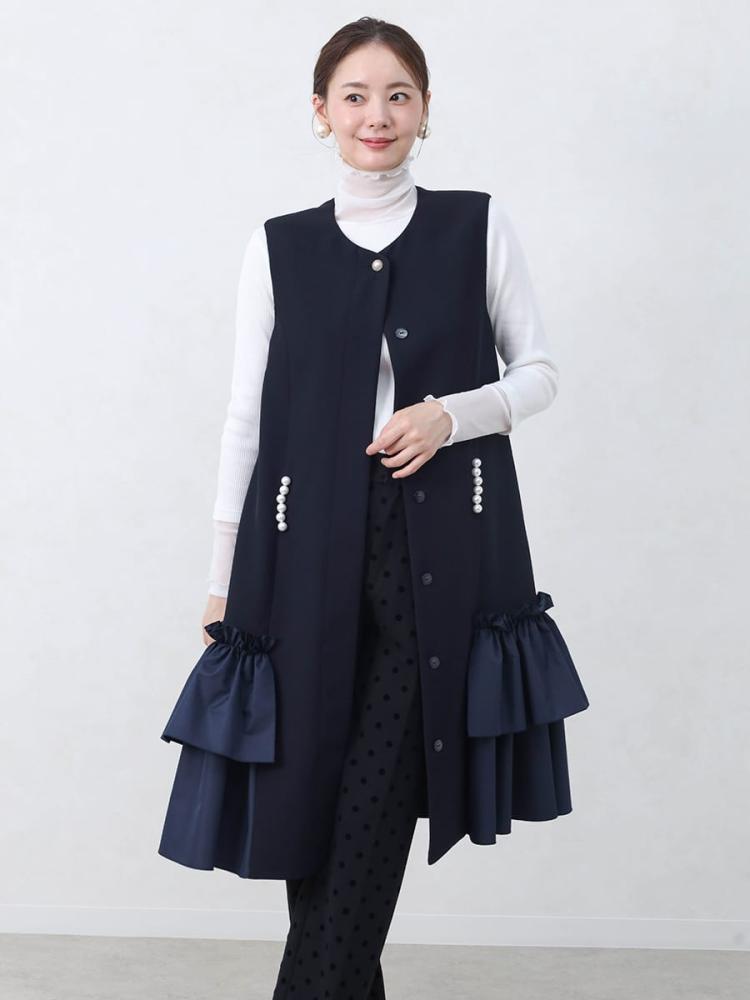 Vin NAVYのベスト/ジレの商品一覧｜ファッション通販のYAMADAYA STORE