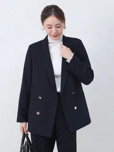 ダブルブレストテーラードジャケット - Vin NAVY - Vin｜YAMADAYA STORE