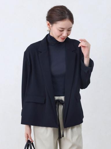 ボタンレステーラードジャケット - Vin NAVY - Vin｜YAMADAYA STORE