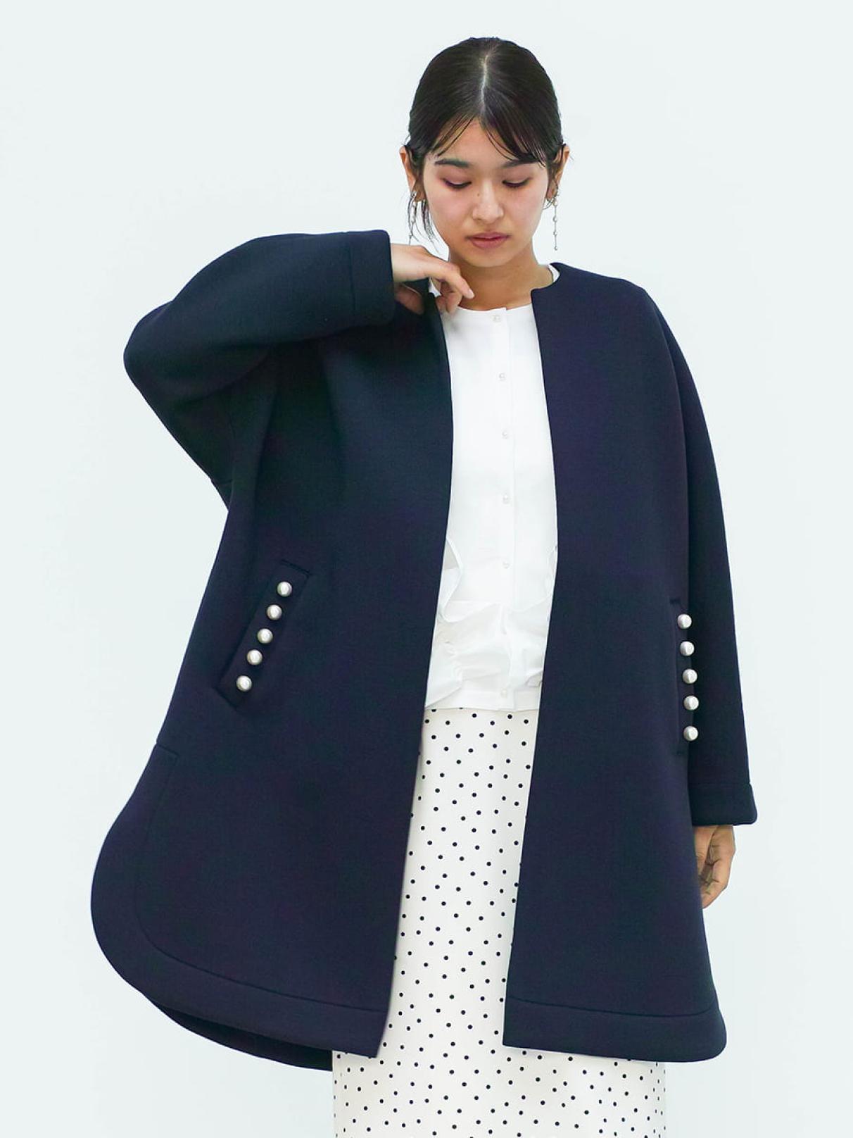 マルニ　　ネイビー コート ポケット付き ネイビー（紺）系 MARNI(マルニ) コートその他(メンズ) - 海外通販のBUYMA