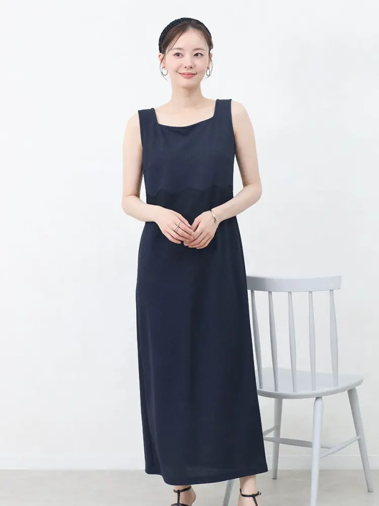 Vin NAVYのニットワンピースの商品一覧｜ファッション通販のYAMADAYA STORE