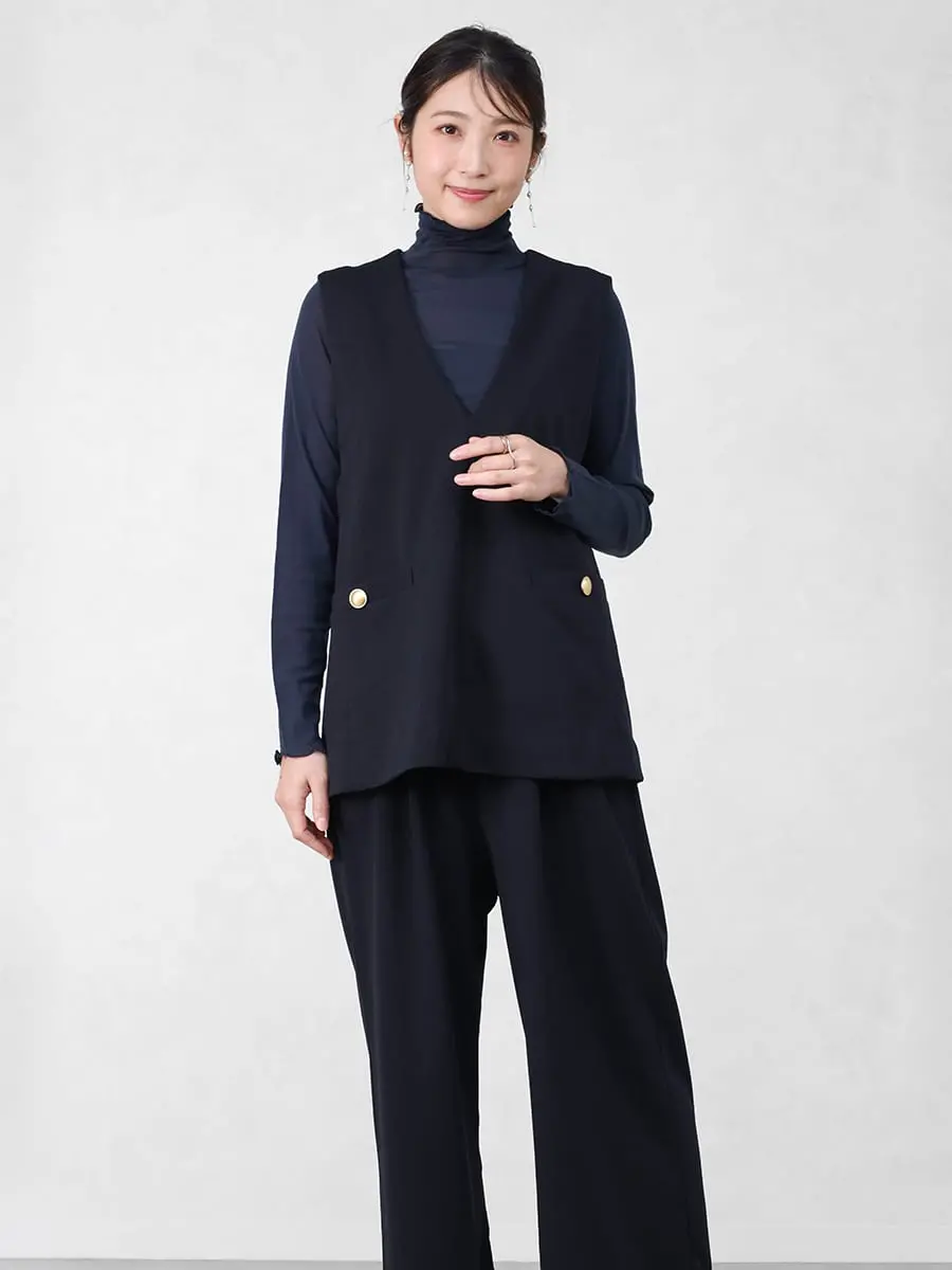 CHASE(CHASSE) ナイロンT&ショーツセットアップ ネイビー CHASE(CHASSE