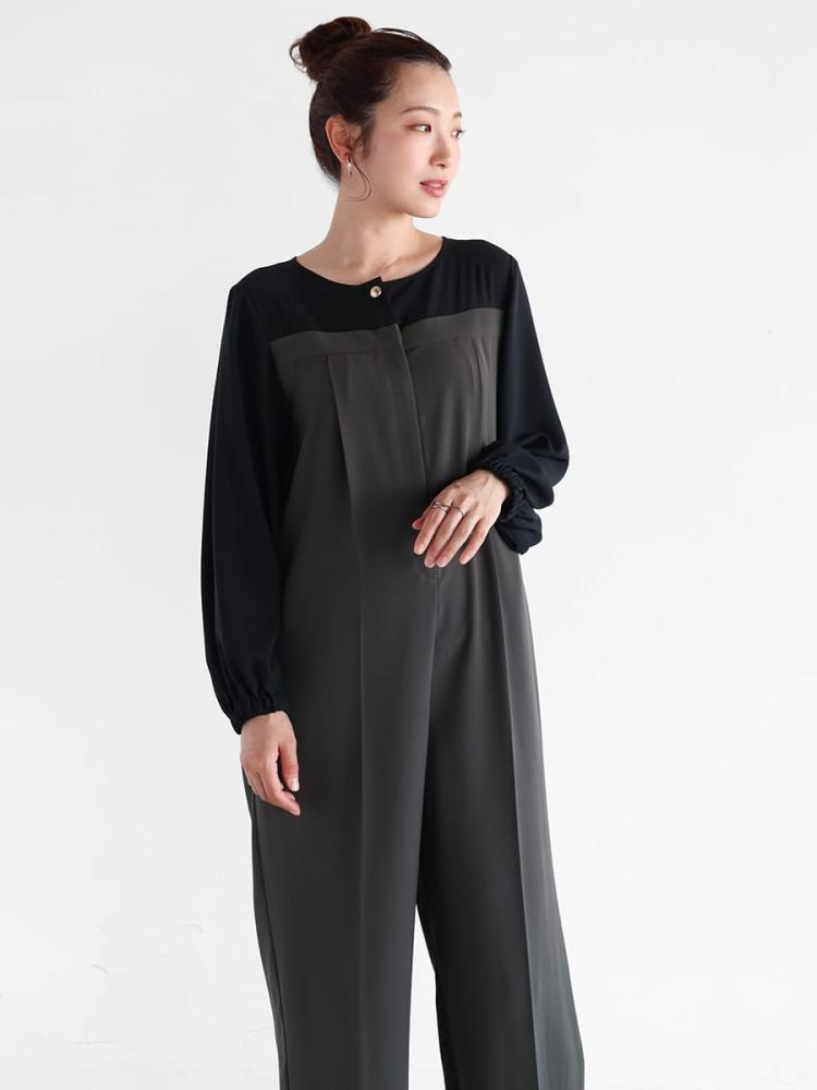 【定価21,780円】ストレッチオールインワン　ネイビー　M　ヤマダヤ 定価21,780円】ストレッチオールインワン ネイビー M ヤマダヤ